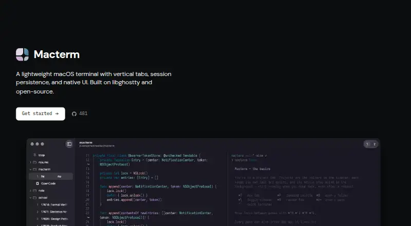 The Macterm homepage