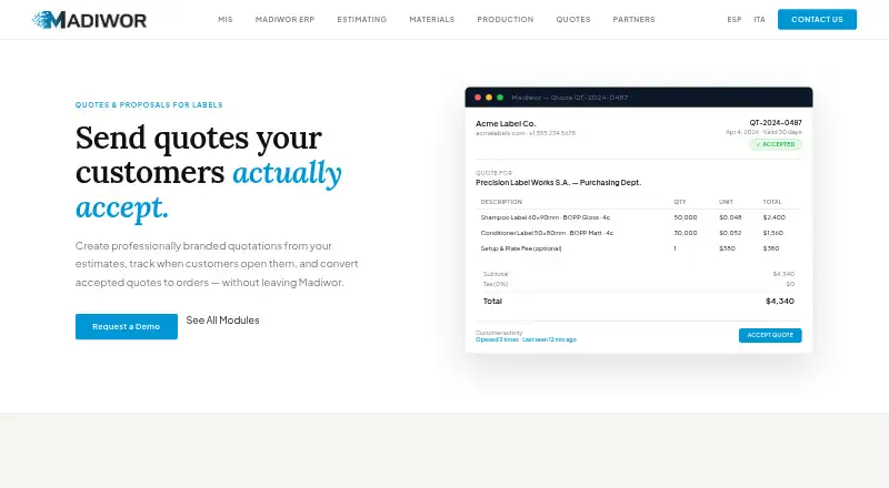 The Madiwor Quotes homepage