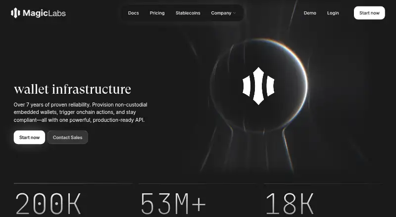 The Magic homepage