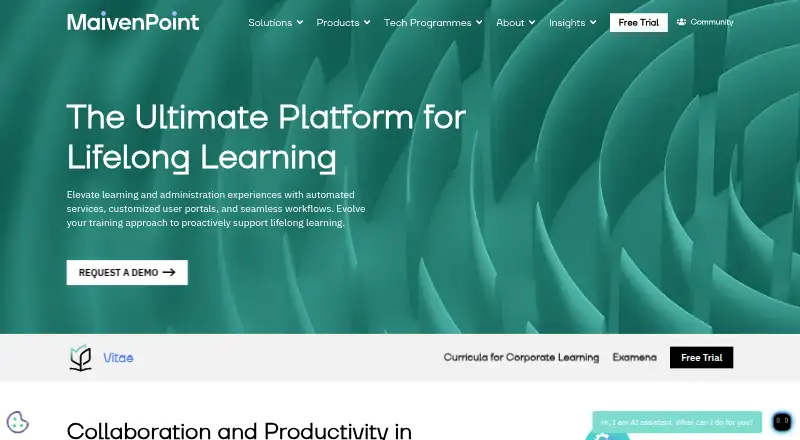 The Vitae homepage