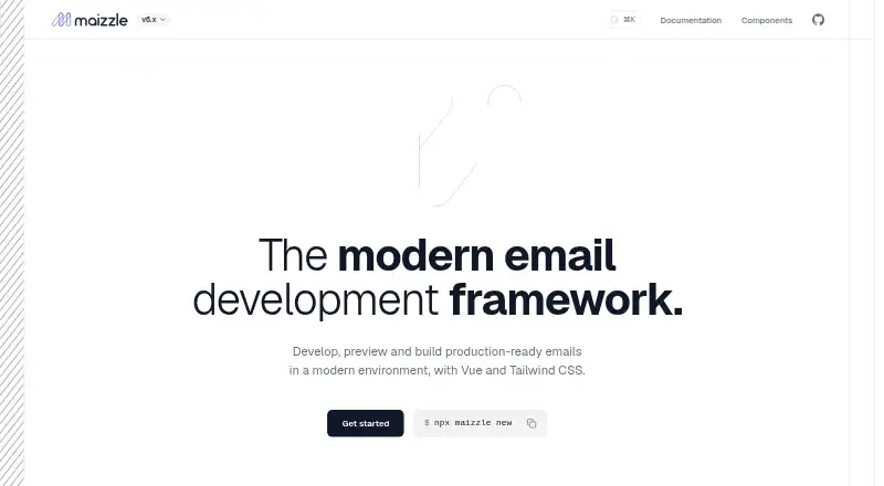 The Maizzle homepage