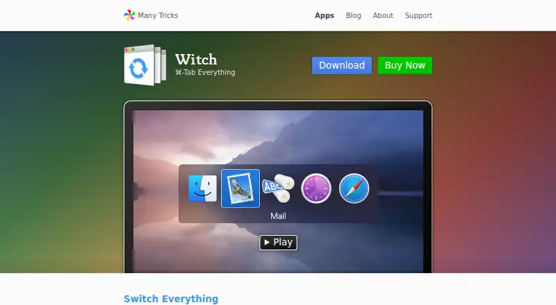 The Witch homepage