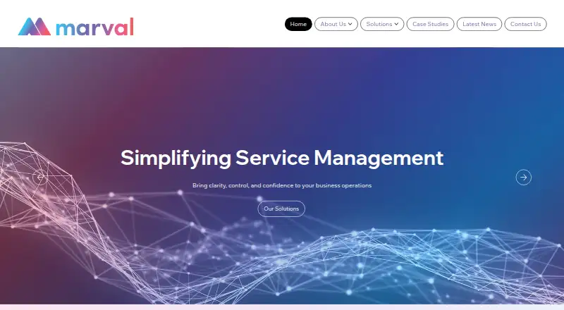 The Marval MSM homepage