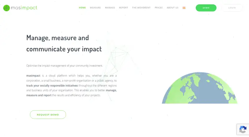 The masimpact homepage
