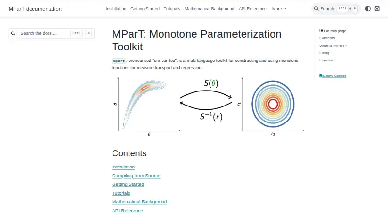 The MParT homepage
