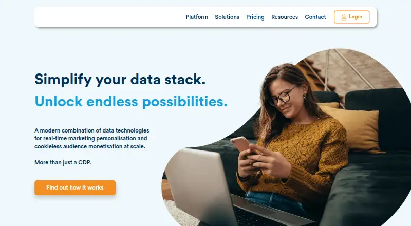 The mediarithmics homepage