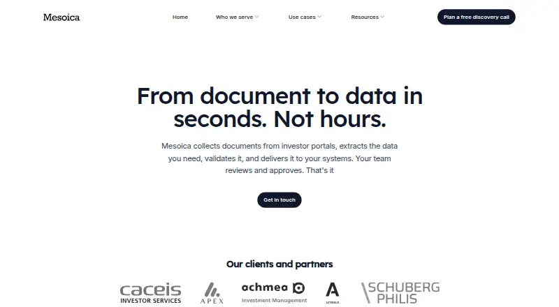 The Mesoica homepage