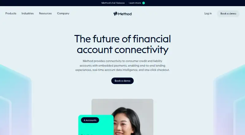 The Method Financial homepage