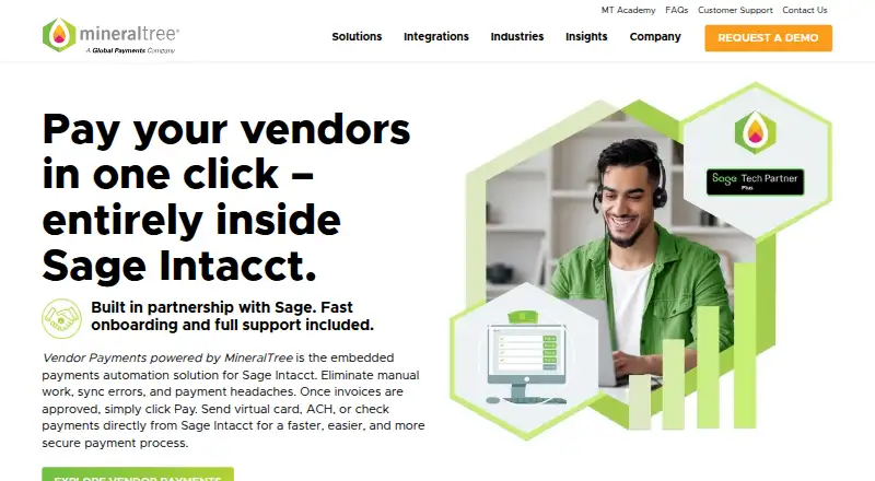 The MineralTree homepage