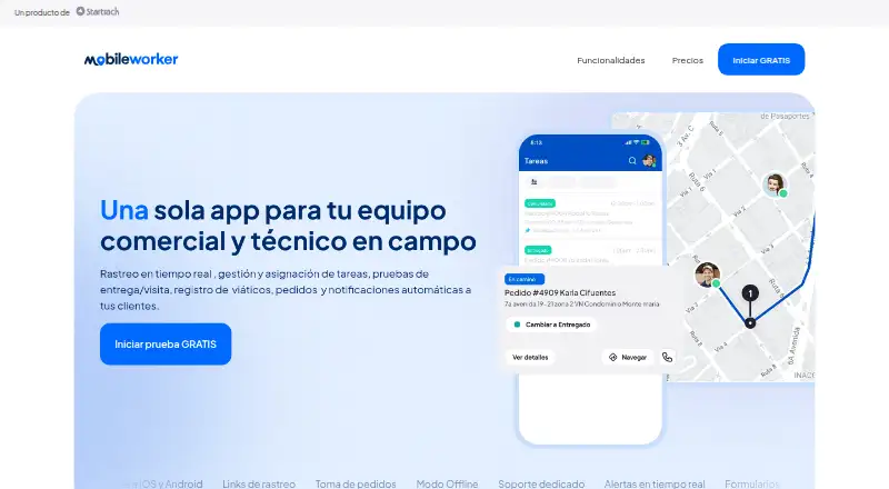 The Mobile Worker homepage