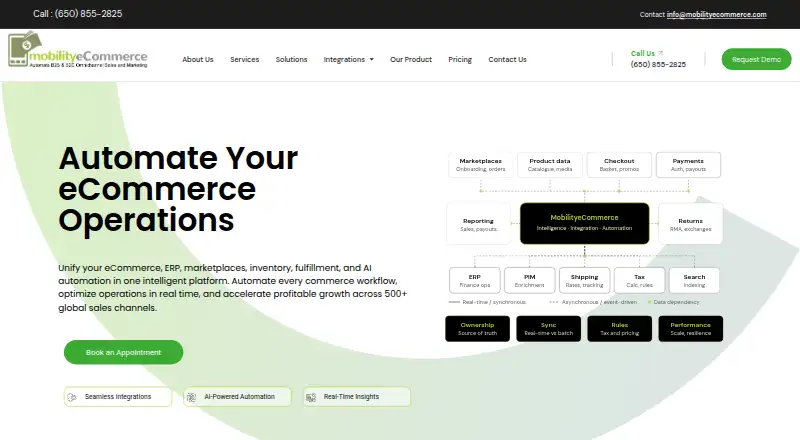 The MobilityeCommerce homepage