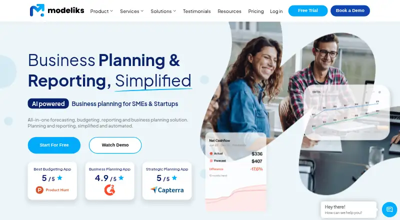 The Modeliks homepage