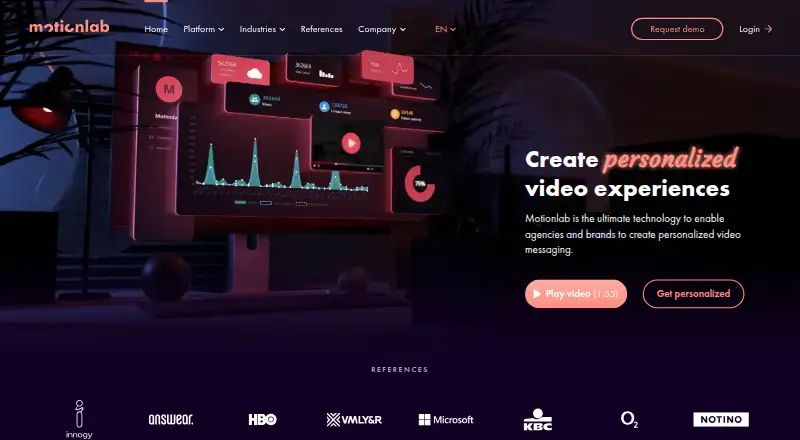 The Motionlab homepage