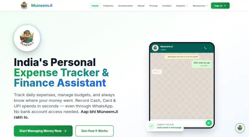 The MuneemJi homepage