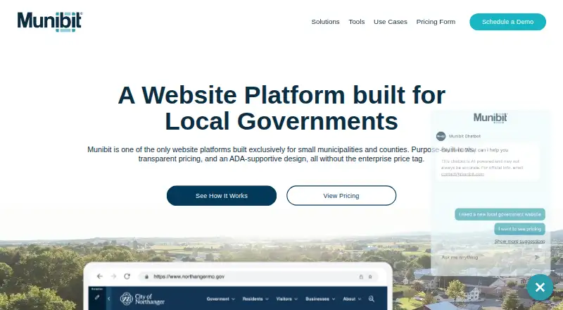 The Munibit homepage