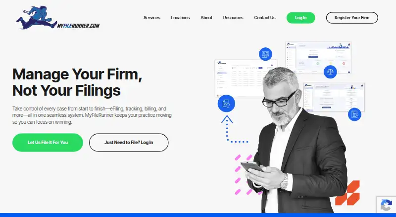 The MyFileRunner homepage