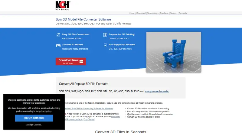 The Spin 3D homepage