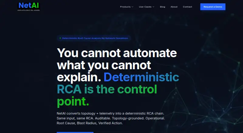 The NetAI homepage