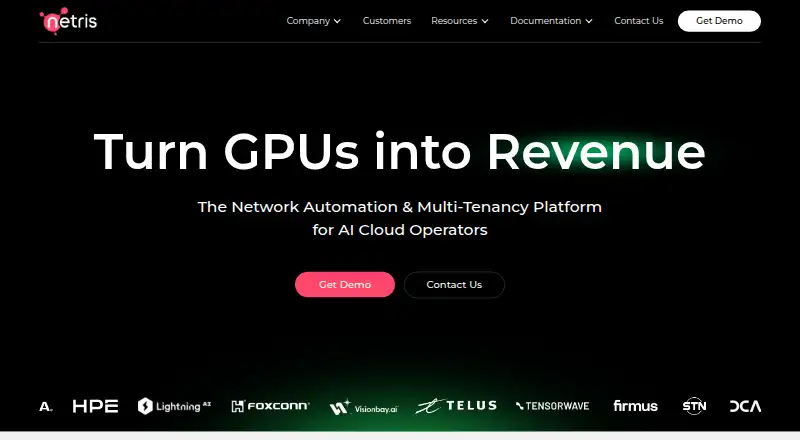 The Netris homepage