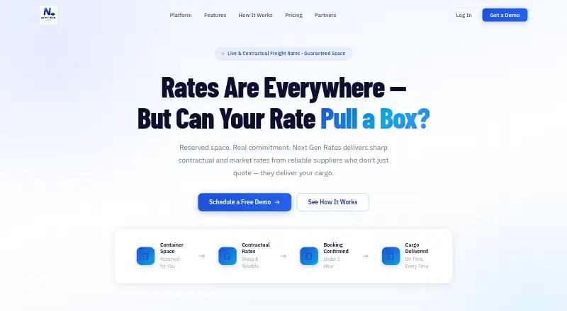 The Next Gen Rates homepage