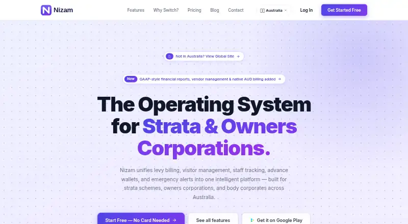 The Nizam homepage