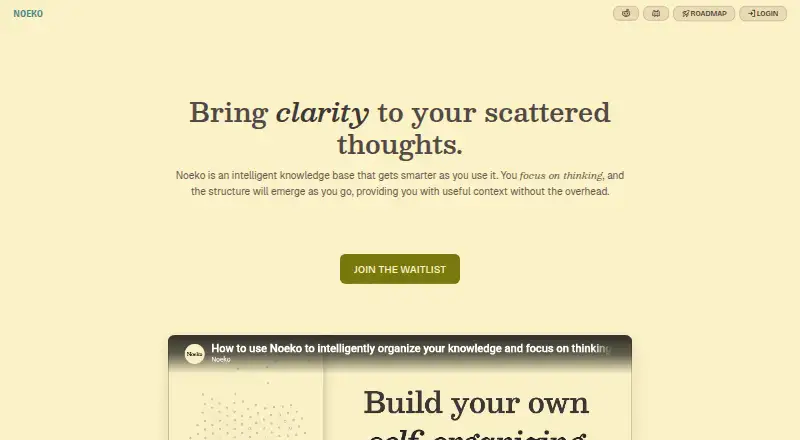 The Noeko homepage
