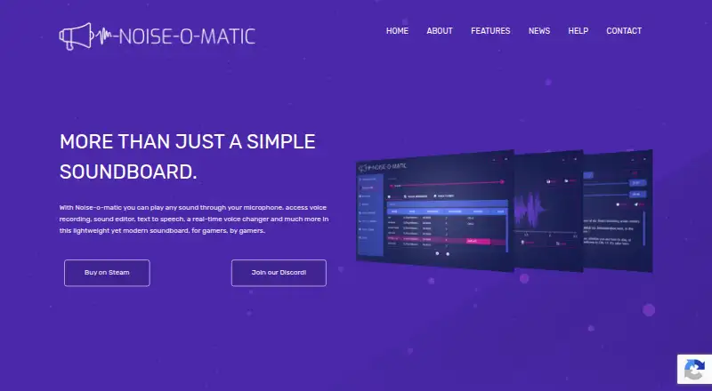 The Noise-o-matic homepage