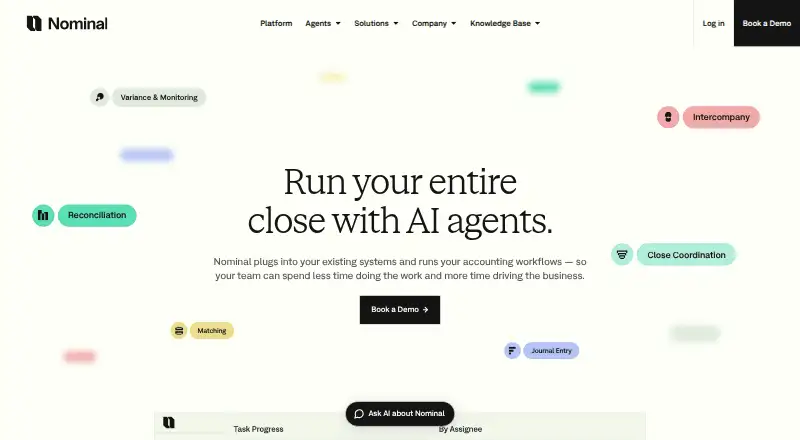 The Nominal homepage