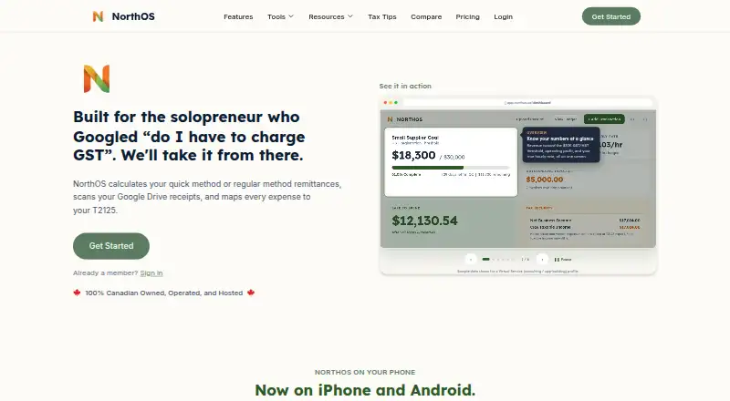The NorthOS homepage