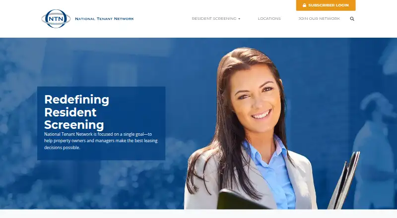 The National Tenant Network homepage
