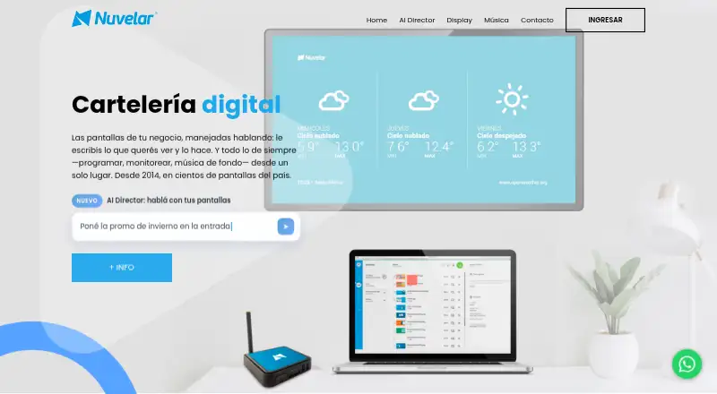 The Nuvelar homepage