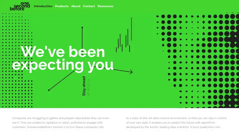 The Onesecondbefore CMP homepage
