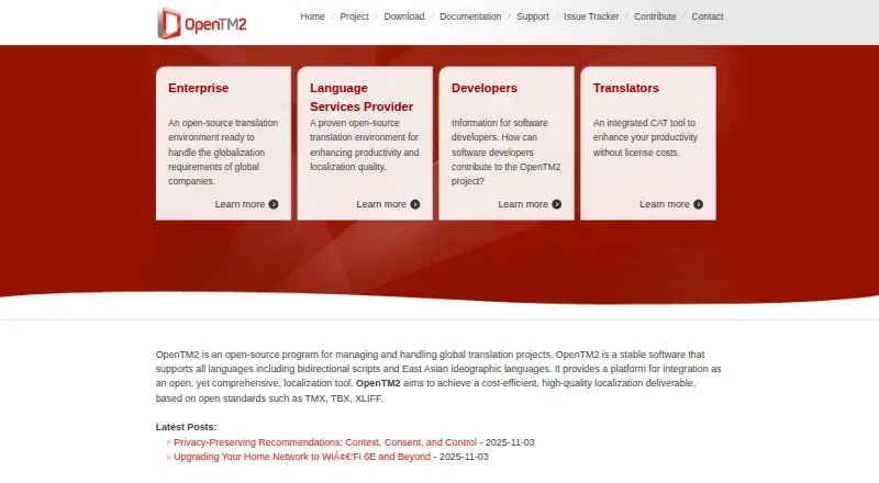 The OpenTM2 homepage