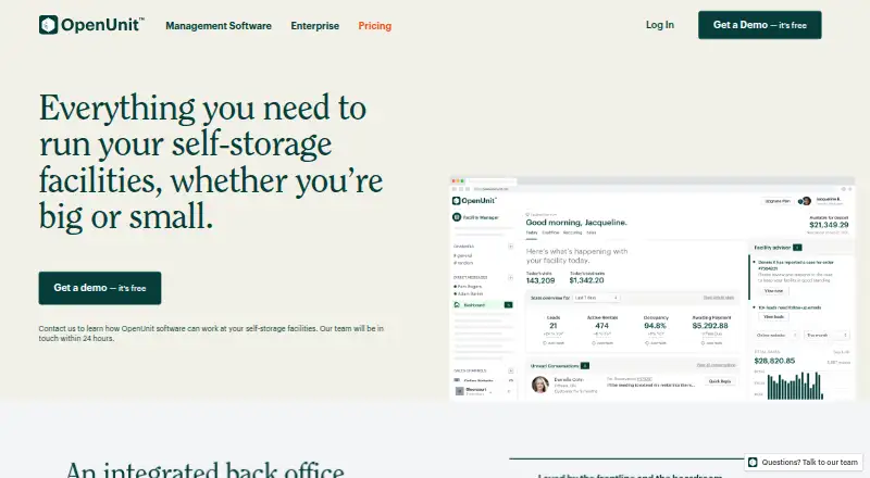 The OpenUnit homepage
