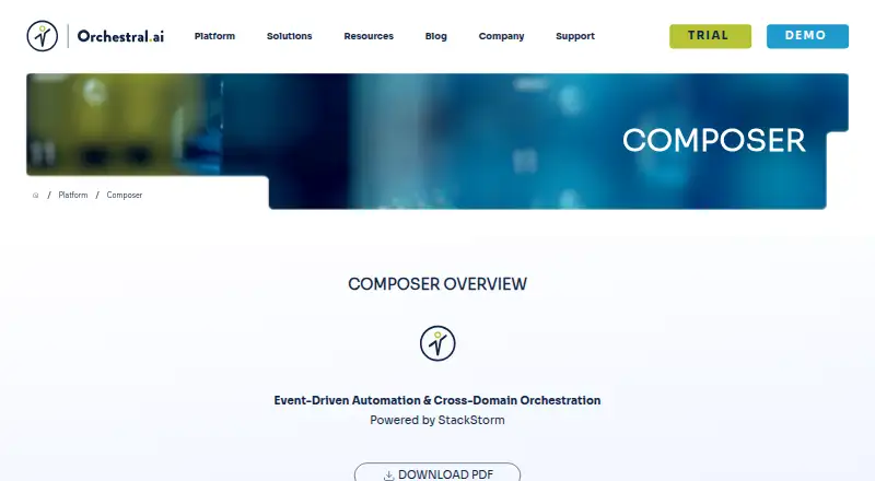 The Composer by Orchestral homepage