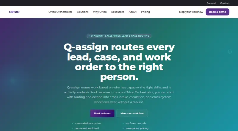 The Q-assign homepage