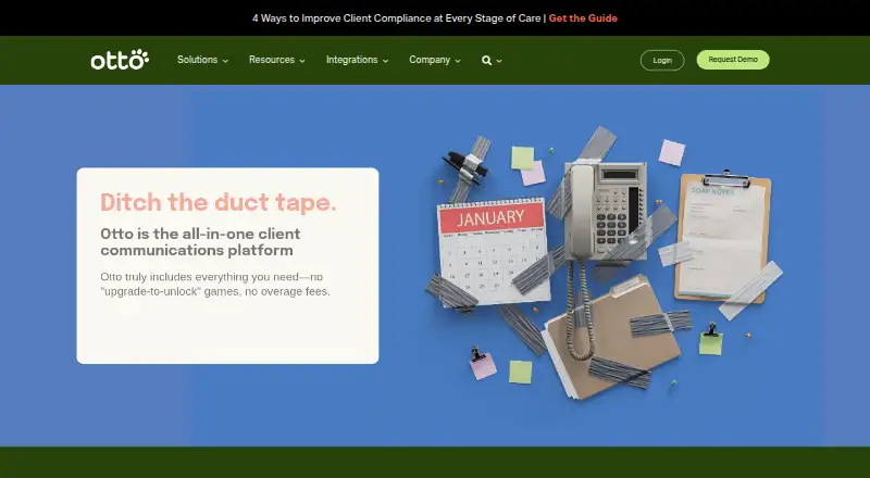 The Otto homepage