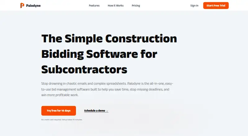 The Palodyne homepage