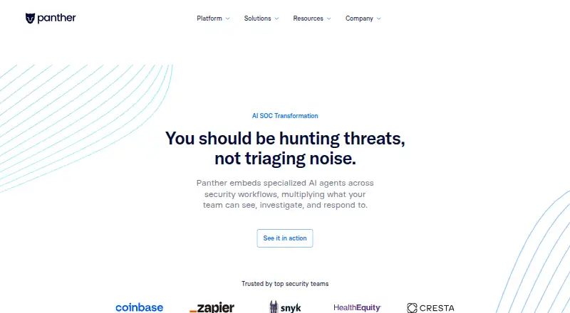 The Panther homepage
