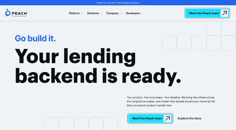 The Peach homepage