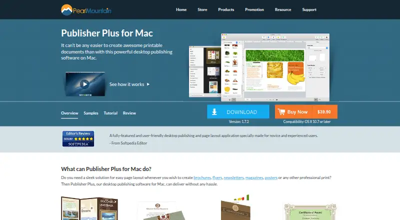 The Publisher Plus homepage