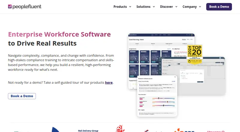 The PeopleFluent Recruiting homepage