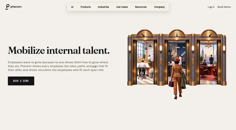 The Phenom Talent Management homepage