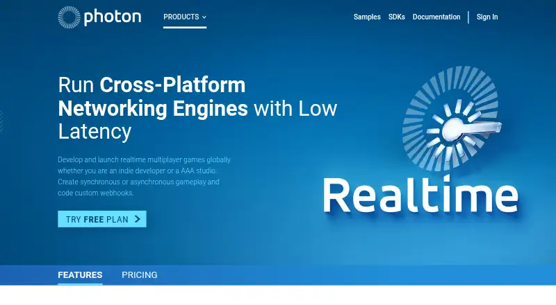 The Photon Realtime homepage