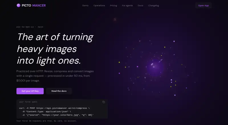 The Pictomancer homepage