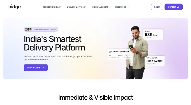 The Pidge homepage