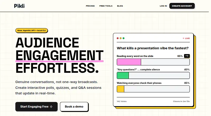 The Pikli homepage