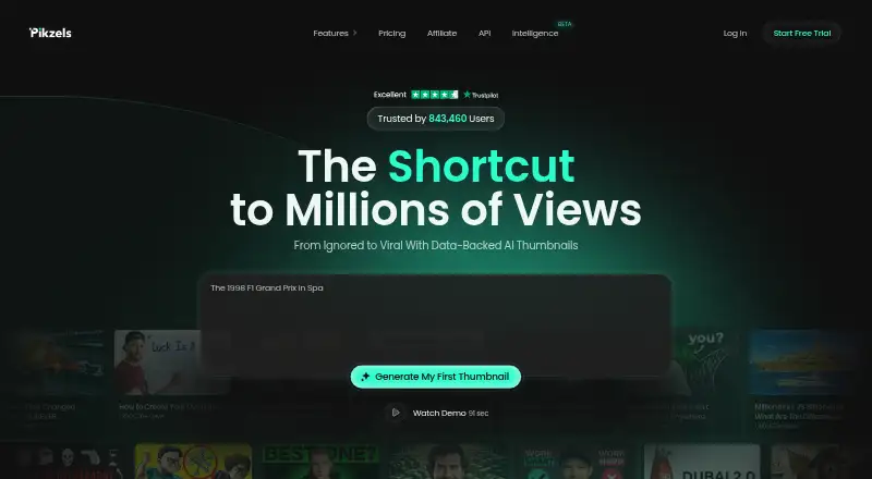 The Pikzels homepage
