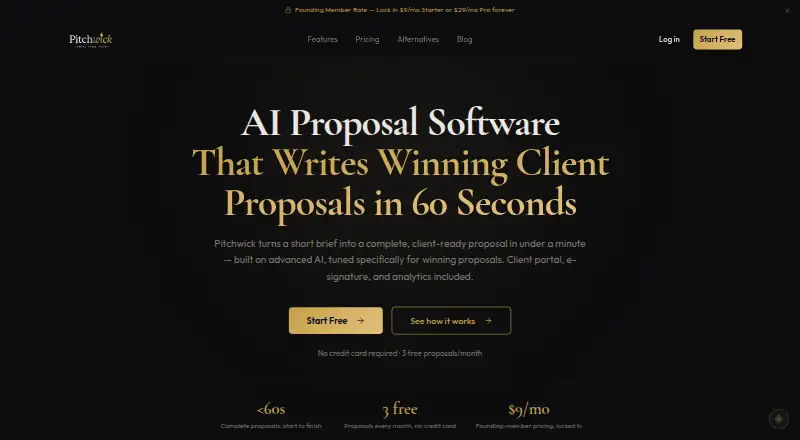 The Pitchwick homepage