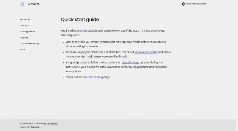 The Wavelet homepage